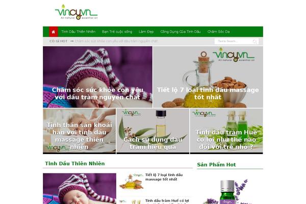 Valenti theme site design template sample