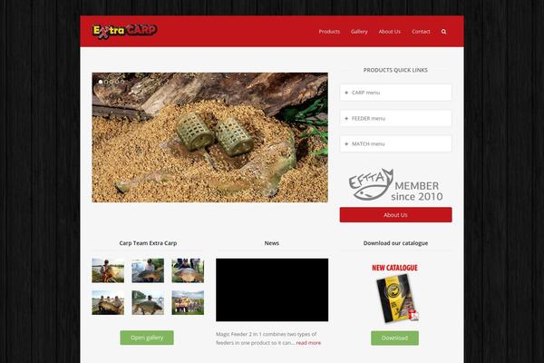 Total theme site design template sample