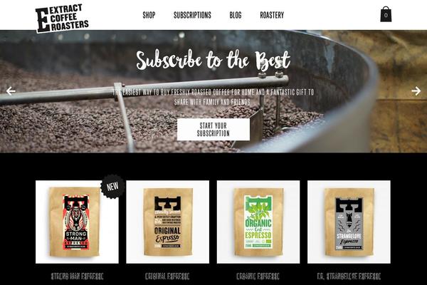 extractcoffee.co.uk site used Extract2015