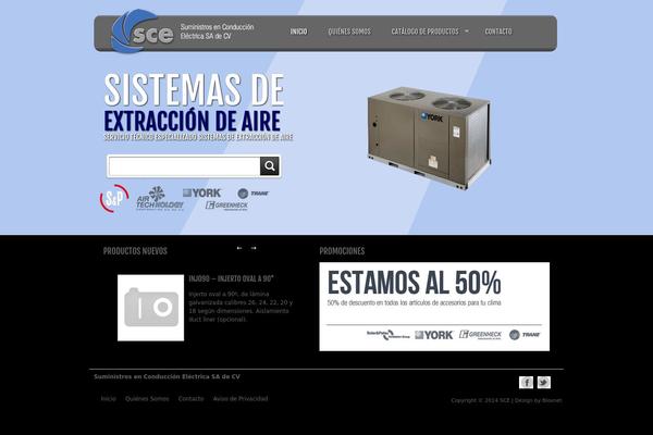 extractoresdeaire.com site used Sce