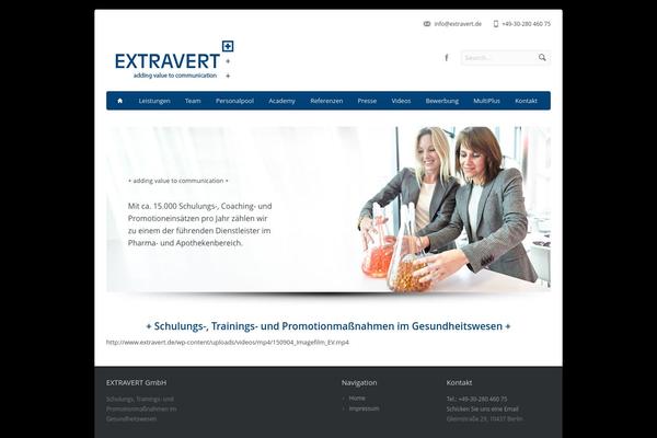 Aqua theme site design template sample