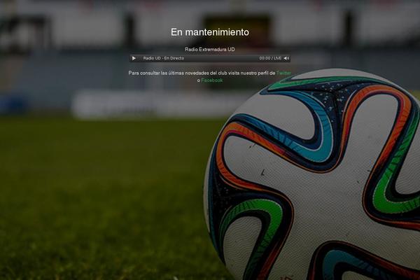 extremaduraud.com site used Ultimate-soccer