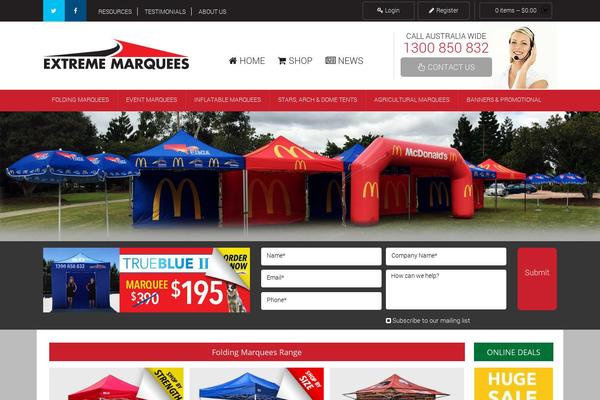 extreme-marquees.com.au site used Extrememarquees_2023r0