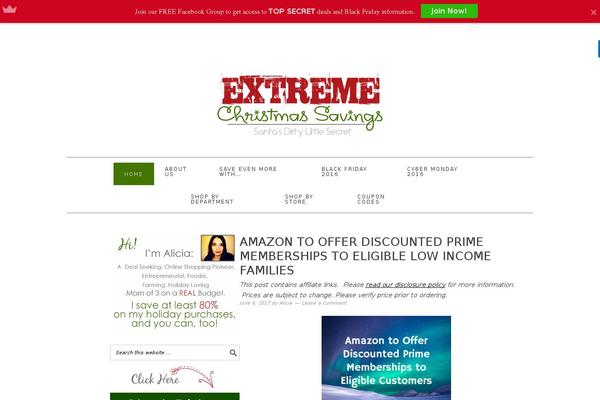 extremechristmassavings.com site used Extremechristmas