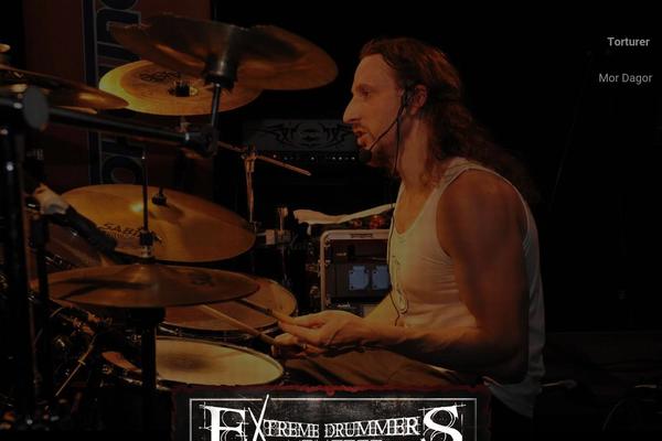 extremedrummers.com site used Sixteen