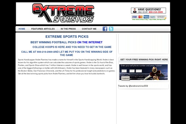 extremesportspicks.net site used Nilbdnetwork