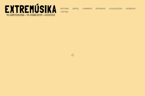 extremusika.es site used Metric