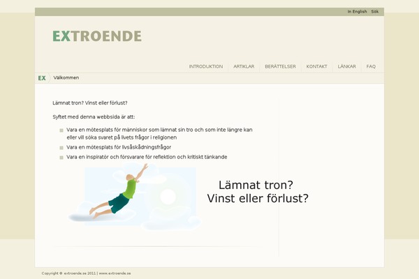 extroende.se site used Humanisterna