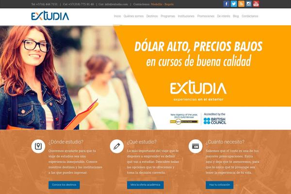 extudia.com site used Cygnus