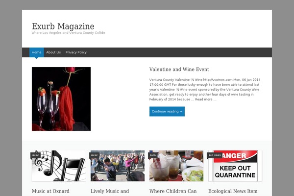 Expound theme site design template sample