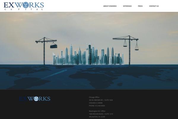 Jupiter theme site design template sample