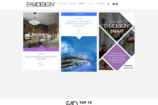 eye4design.com.br site used Eye4design