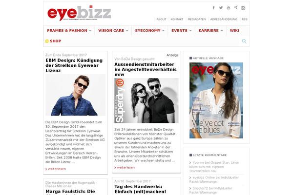 eyebizz.de site used Eyebizz