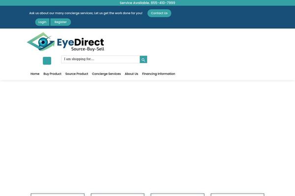 eyedirect.com site used Themify-shoppe