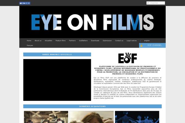 eyeonfilms.org site used Twentyeleven-xili