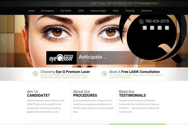 eyeqlaser.ca site used Eyeqlaserca