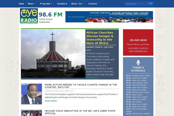 eyeradio.org site used Eye