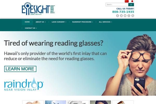 eyesighthawaii.com site used Sa-block-theme