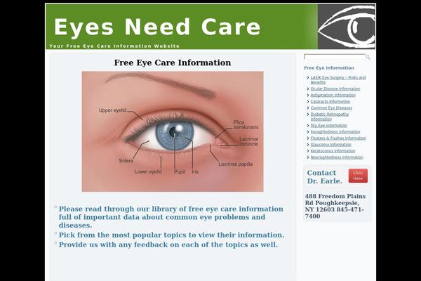 eyesneedcare.com site used Eyes_care_beta_1