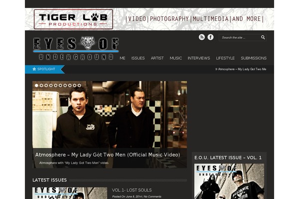 Backstreet theme site design template sample