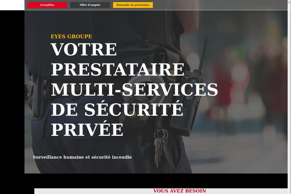 eyessecurite.fr site used Webexpr
