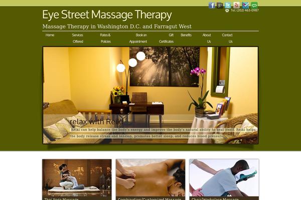 eyestreet-massage.com site used Massagetherapy