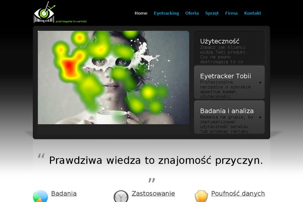 eyetracker.pl site used Theme1419