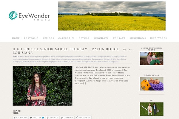 ProPhoto 5 theme site design template sample