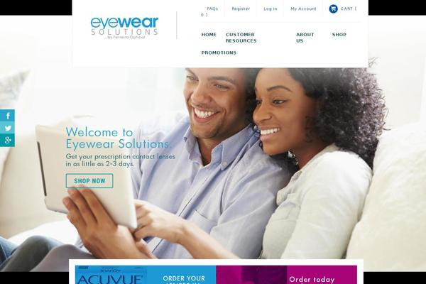 eyewearsolutions.com site used Ews2018