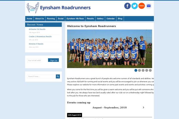 eynshamroadrunners.org.uk site used Papercuts-child