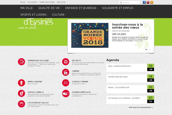 eysines.fr site used Novacity