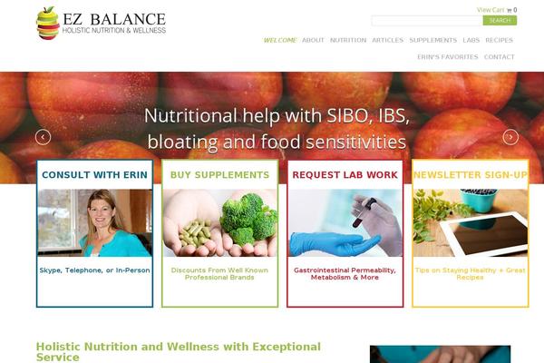 ezbalance.com site used Medical-consulting
