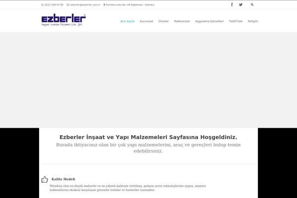 ezberler.com.tr site used Ezberler