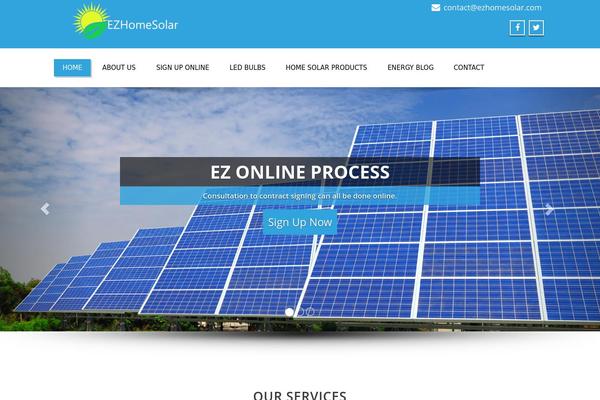 Enigma theme site design template sample