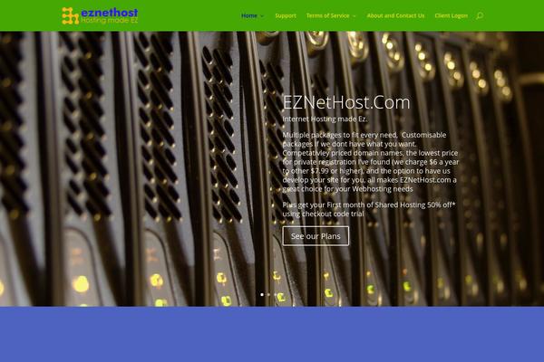 Divi theme site design template sample