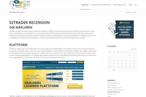 Canvas theme site design template sample