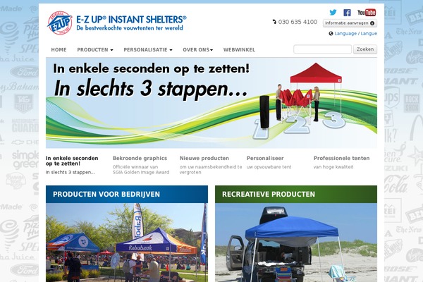 ezup.nl site used Ez-bs