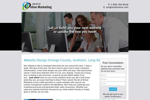 ezwebsitemanager.com site used Orangecounty