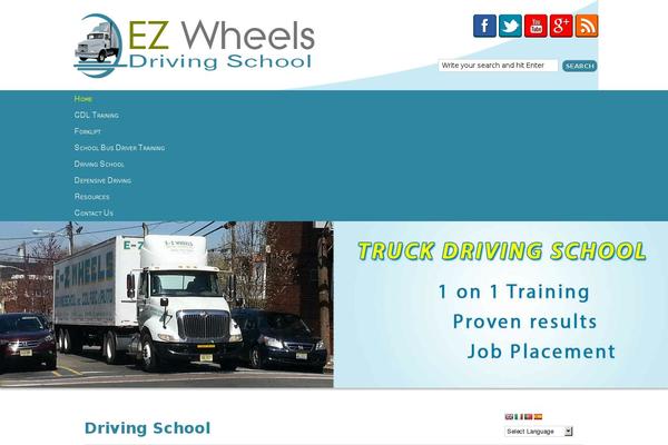 ezwheelsdriving.com site used Poga-theme-ez