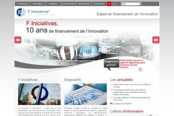 f-iniciativas.ca site used F-iniciativas