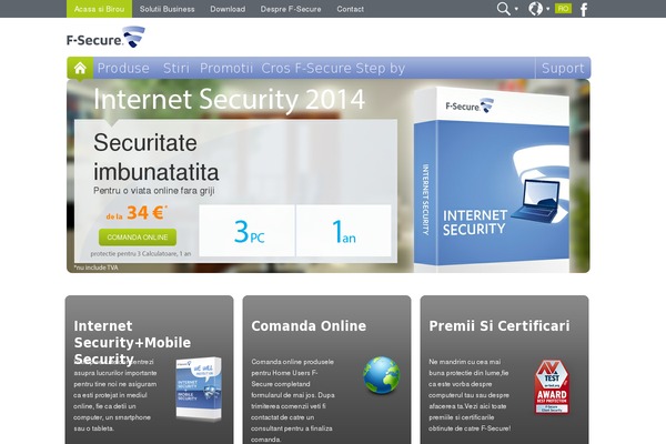 f-secure.ro site used Fsecure