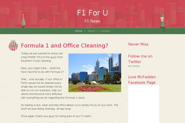 f1foru.net site used Cheer