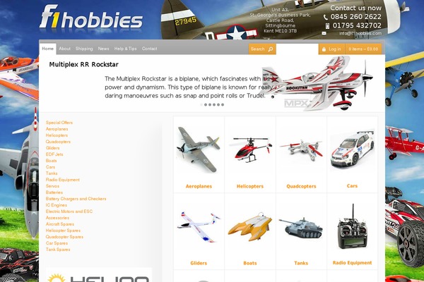 f1hobbies.com site used F1retail
