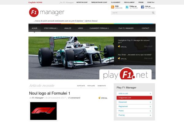 f1manager.ro site used Sportsline-child