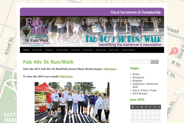 Twenty Ten theme site design template sample