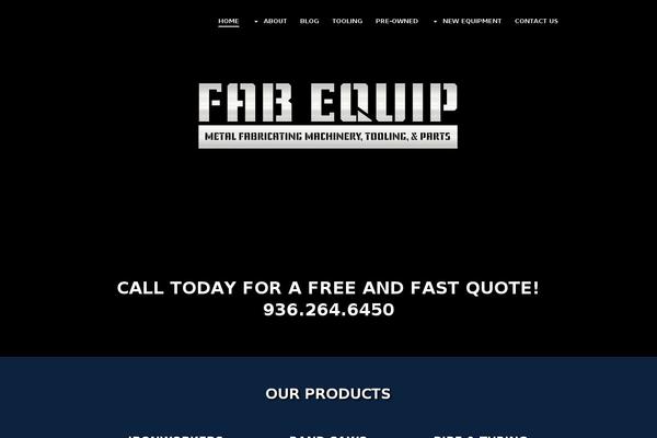 fabequip.com site used Fabequip-custom