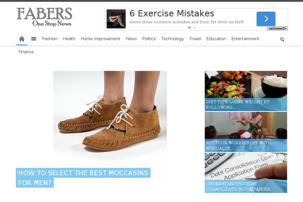 Newspaper theme site design template sample