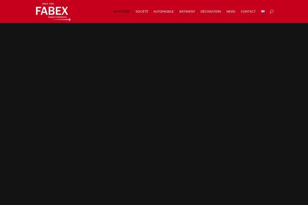 fabex.fr site used Fabex