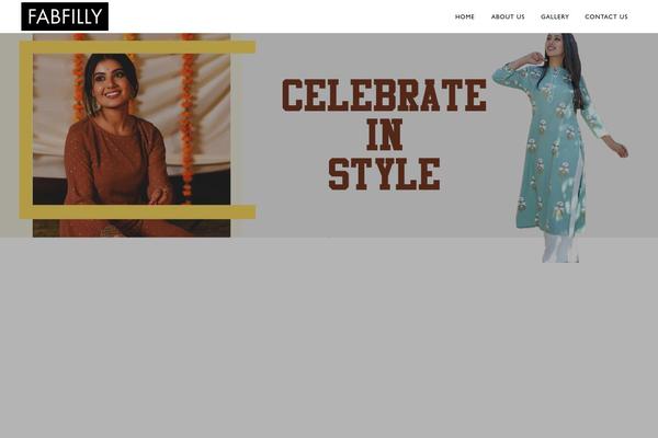 Bridge theme site design template sample