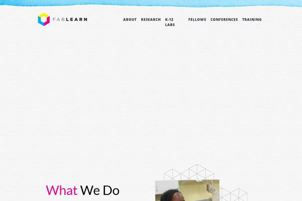 fablearn.org site used Fablearn